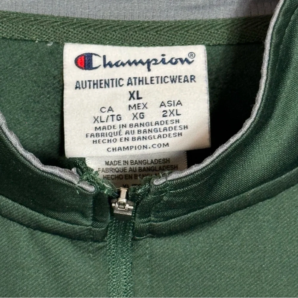 Champion Michigan State‎ Spartans Athleticwear Green Jacket Men’s Size XL…